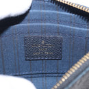 LOUIS VUITTON Monogram Empreinte Citadine PM Accessory Pouch Black Auth 156669V-20