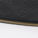 LOUIS VUITTON Monogram Empreinte Citadine PM Accessory Pouch Black Auth 156669V-7