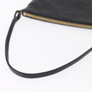 LOUIS VUITTON Monogram Empreinte Citadine PM Accessory Pouch Black Auth 156669V-8