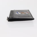 LOUIS VUITTON Monogram Eclipse Coin Card Holder M80932 LV Auth 156670V-5