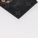 LOUIS VUITTON Monogram Eclipse Coin Card Holder M80932 LV Auth 156670V-9