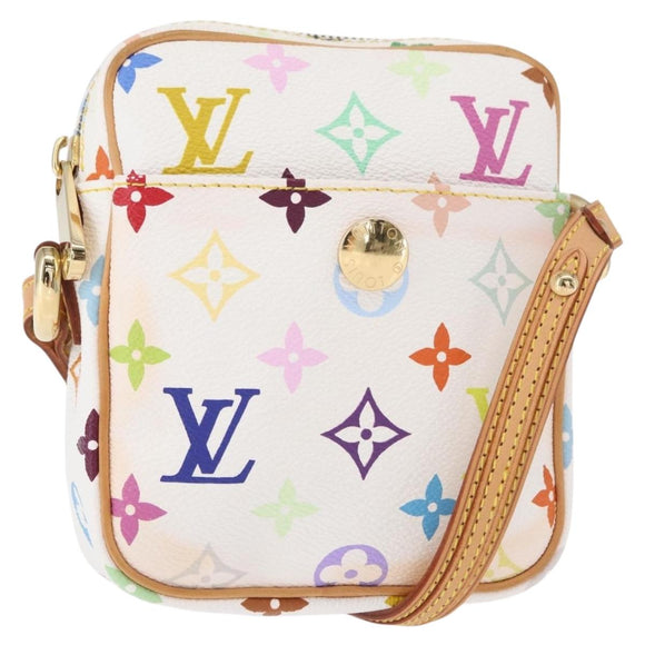LOUIS VUITTON Monogram Multicolor Lift Shoulder Bag White M40055 LV Auth 156674V