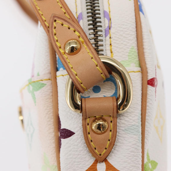 LOUIS VUITTON Monogram Multicolor Lift Shoulder Bag White M40055 LV Auth 156674V