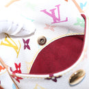 LOUIS VUITTON Monogram Multicolor Lift Shoulder Bag White M40055 LV Auth 156674V-27