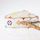 LOUIS VUITTON Monogram Multicolor Lift Shoulder Bag White M40055 LV Auth 156674V-4