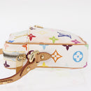 LOUIS VUITTON Monogram Multicolor Lift Shoulder Bag White M40055 LV Auth 156674V-5