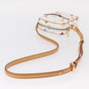 LOUIS VUITTON Monogram Multicolor Lift Shoulder Bag White M40055 LV Auth 156674V-8
