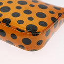 LOUIS VUITTON Vernis Yayoi Kusama Pochette Accessoires Jaune M91426 Auth 156675V-18