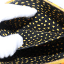 LOUIS VUITTON Vernis Yayoi Kusama Pochette Accessoires Jaune M91426 Auth 156675V-24
