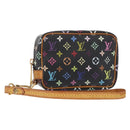 LOUIS VUITTON Monogram Multicolor Trousse Wapity Pouch White M58034 Auth 156677V-1