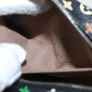 LOUIS VUITTON Monogram Multicolor Trousse Wapity Pouch White M58034 Auth 156677V-20