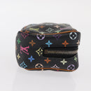 LOUIS VUITTON Monogram Multicolor Trousse Wapity Pouch White M58034 Auth 156677V-3