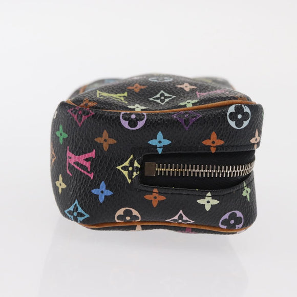 LOUIS VUITTON Monogram Multicolor Trousse Wapity Pouch White M58034 Auth 156677V