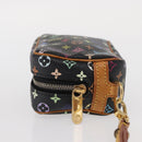 LOUIS VUITTON Monogram Multicolor Trousse Wapity Pouch White M58034 Auth 156677V-4