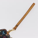 LOUIS VUITTON Monogram Multicolor Trousse Wapity Pouch White M58034 Auth 156677V-7