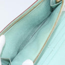 LOUIS VUITTON Multicolor PortefeuilleInsolite Wallet White M93750 LV Auth 156680-11