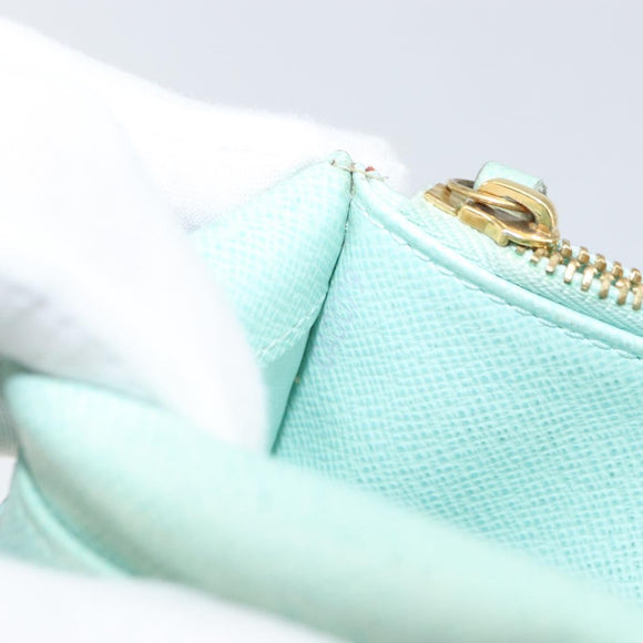 LOUIS VUITTON Multicolor PortefeuilleInsolite Wallet White M93750 LV Auth 156680