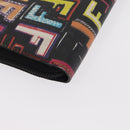 FENDI Zucca Canvas Langbrieftasche Multicolor Auth 156681V-16