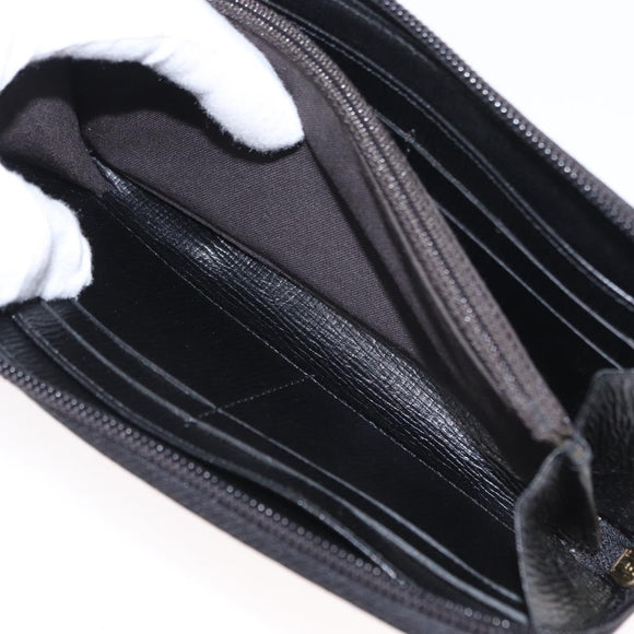 FENDI Zucca Canvas Long Wallet Multicolor Auth 156681V