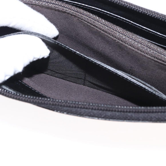 FENDI Zucca Canvas Long Wallet Multicolor Auth 156681V