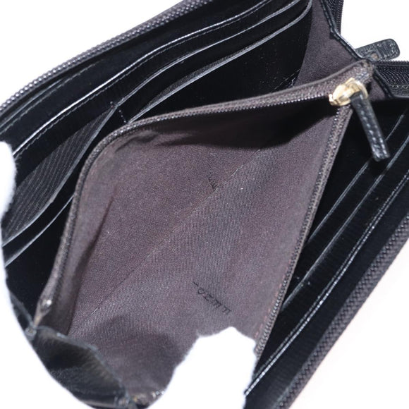 FENDI Zucca Canvas Long Wallet Multicolor Auth 156681V