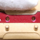 LOUIS VUITTON Multicolor Ceinture LV Cut Belt White M9682W LV Auth 156683V-10