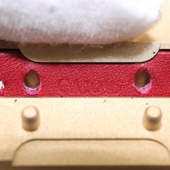 LOUIS VUITTON Multicolor Ceinture LV Cut Belt White M9682W LV Auth 156683V