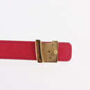 LOUIS VUITTON Multicolor Ceinture Initials Belt White M9630 LV Auth 156685SAM-6
