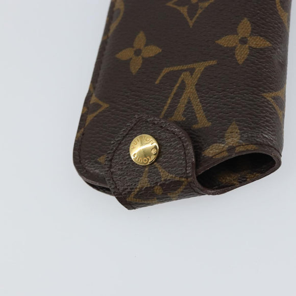 LOUIS VUITTON Monogram Etui Lunette PM Glasses Case M66545 LV Auth 156686