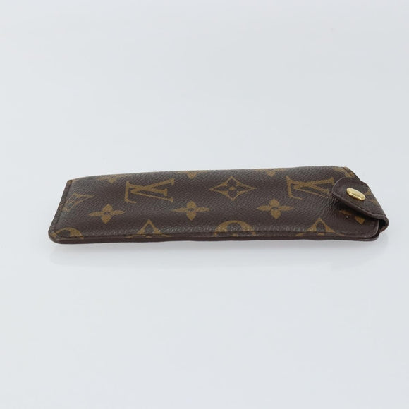 LOUIS VUITTON Monogram Etui Lunette PM Glasses Case M66545 LV Auth 156686