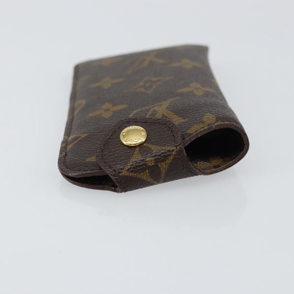 LOUIS VUITTON Monogram Etui Lunette PM Glasses Case M66545 LV Auth 156686