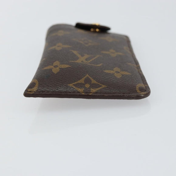 LOUIS VUITTON Monogram Etui Lunette PM Glasses Case M66545 LV Auth 156686