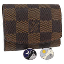 LOUIS VUITTON Buton de Manchette Cuffs Ag925 Silver LV Auth 156689-1