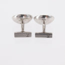 LOUIS VUITTON Buton de Manchette Cuffs Ag925 Silver LV Auth 156689-17