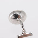 LOUIS VUITTON Buton de Manchette Cuffs Ag925 Silver LV Auth 156689-19