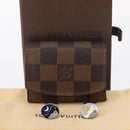 LOUIS VUITTON Buton de Manchette Cuffs Ag925 Silver LV Auth 156689-12