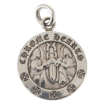 Chrome Hearts Angel Medal Charm V2 Pendant Top Ag925 Silver Auth 156690M - 0
