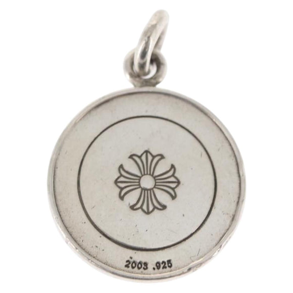Chrome Hearts Angel Medal Charm V2 Pendant Top Ag925 Silver Auth 156690M