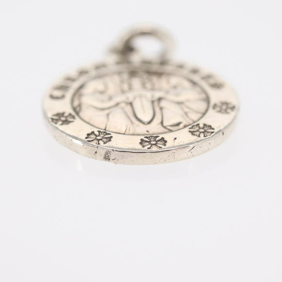 Chrome Hearts Angel Medal Charm V2 Pendant Top Ag925 Silver Auth 156690M