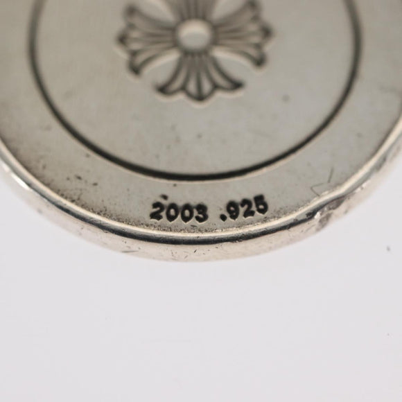 Chrome Hearts Angel Medal Charm V2 Pendant Top Ag925 Silver Auth 156690M