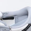 Christian Dior Trotter Air Dior Air Jordan 1 Low OG Sneakers Gray Auth 156693SM-40