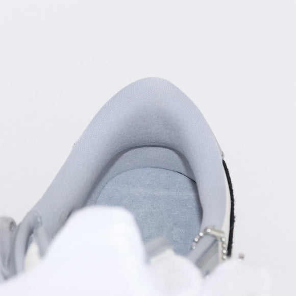 Christian Dior Trotter Air Dior Air Jordan 1 Low OG Sneakers Gray Auth 156693SM