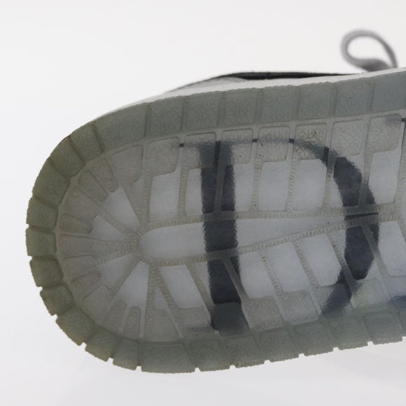 Christian Dior Trotter Air Dior Air Jordan 1 Low OG Sneakers Gray Auth 156693SM