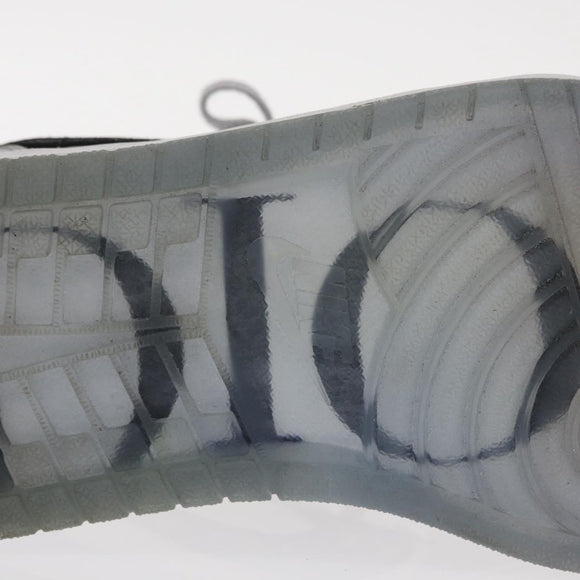 Christian Dior Trotter Air Dior Air Jordan 1 Low OG Sneakers Gray Auth 156693SM