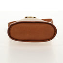 TIFFANY&Co. Shoulder Bag Canvas Beige Gold Auth 156697-5