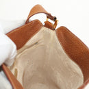 TIFFANY&Co. Shoulder Bag Canvas Beige Gold Auth 156697-21