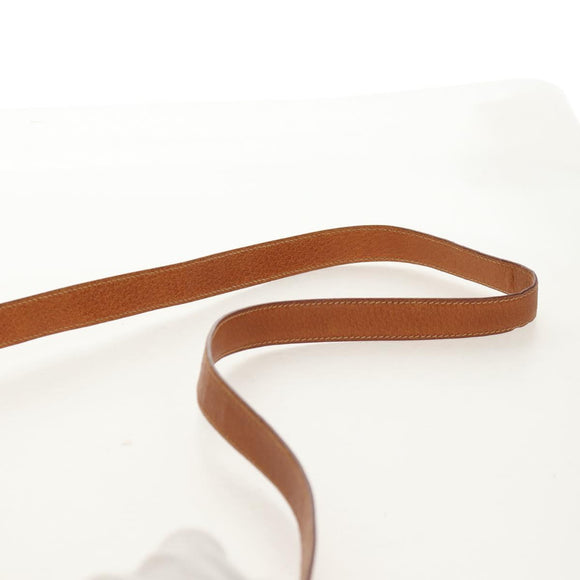 TIFFANY&Co. Shoulder Bag Canvas Beige Gold Auth 156697