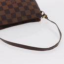 LOUIS VUITTON Damier Ebene Trousse Makeup Pouch N51982 LV Auth 156698-7