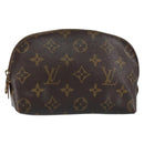 LOUIS VUITTON Monogram Pochette Cosmetic PM Pouch M43998 LV Auth 156699-1
