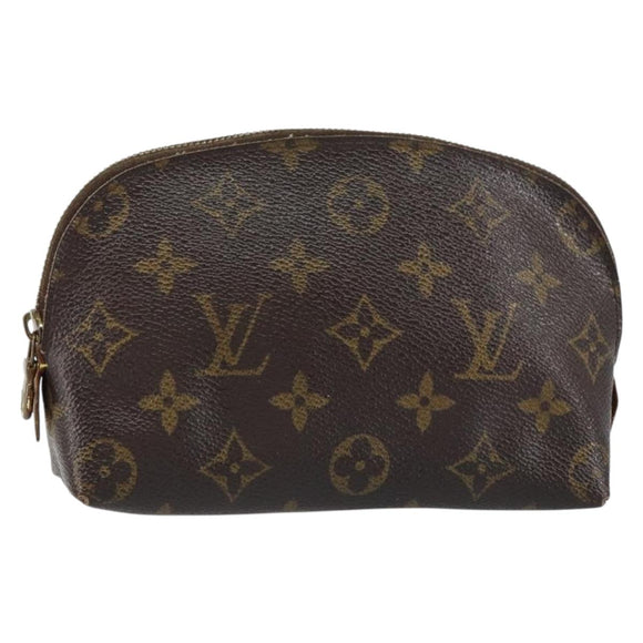 LOUIS VUITTON Monogram Pochette Cosmetic PM Pouch M43998 LV Auth 156699